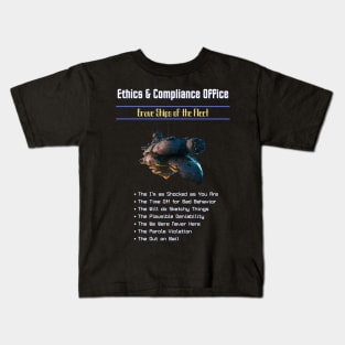 Ships of the Ethics and Compliance Office - Exforce Kids T-Shirt